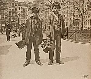 Bootblacks, City Hall Park