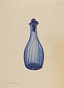 Bottle for Toilet Water by Joseph Delaney