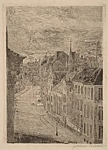 Boulevard d'Iseghem, Ostende by James Ensor