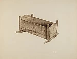 Box Cradle by Mary Hansen