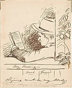 Boy Reading by William Sidney Mount