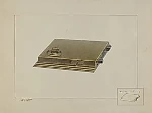 Brass Box Lock by Edward L. Loper