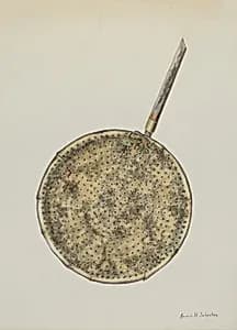 Brass Sugar Skimmer by Annie B. Johnston