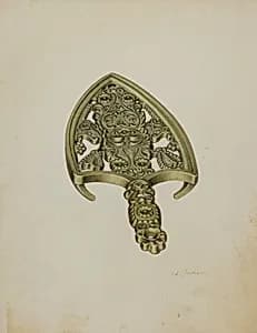 Brass Trivet by Edward Bashaw