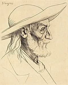Breton Peasant (Paysan breton) by Alphonse Legros