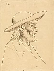 Breton Peasant (Paysan breton) by Alphonse Legros