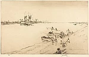 Brightlingsea, No.2 by James McBey