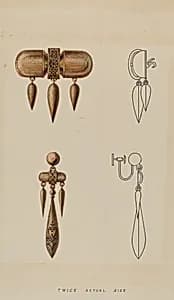 Brooch and Earrings by Kurt Melzer