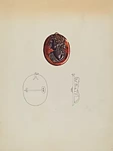 Brooch by Isidore Steinberg