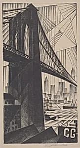 Brooklyn Bridge by Arnold Rönnebeck