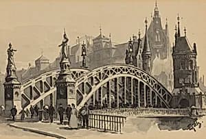 Brooksbrucke by Fritz Stoltenberg