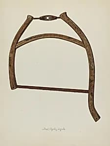 Buck Saw by Lloyd Charles Lemcke