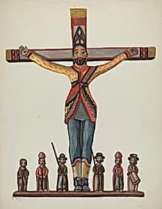Bulto; Saint Acacio by E. Boyd