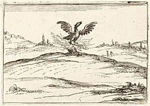 Burning Phoenix by Jacques Callot