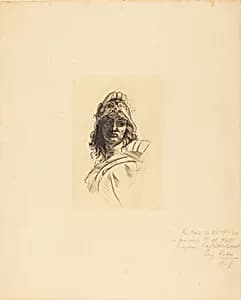 Buste de Bellone by Auguste Rodin