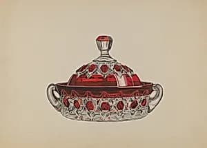 Butter Dish by Dorothy Posten