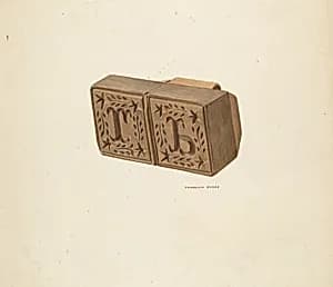 Butter Mold by Franklyn Syres