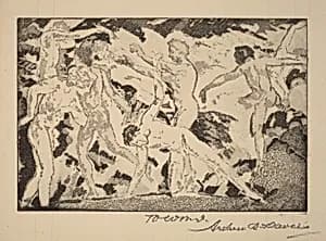 By the Caliban by Arthur B. Davies