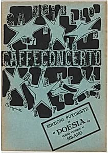 Caffeconcerto: Alfabeto a sorpresa by Francesco Cangiullo (artist), Edizioni Futuriste di "Poesia" (publisher)