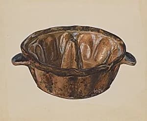 Cake Mold by Ralph Atkinson