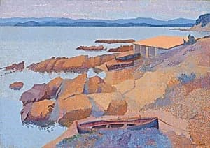 Calanque des Antibois by Henri Edmond Cross