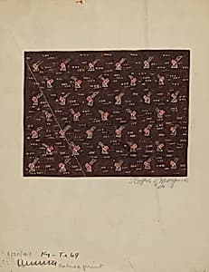 Calico Print by Ralph N. Morgan