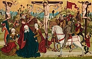 Calvary by Master of the Death of Saint Nicholas of Münster