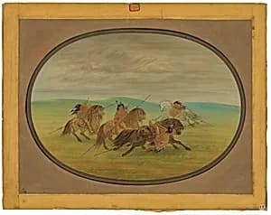 Camanchee Horsemanship by George Catlin