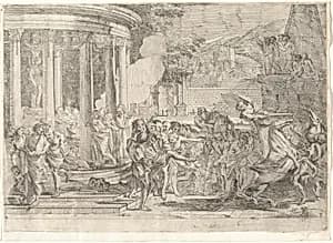 Camma and Sinorix by Pietro Testa