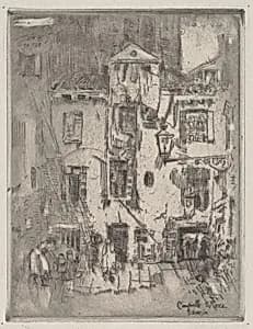 Campiello S. Rocco, Venice by John Marin
