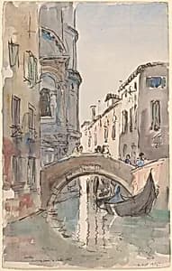 Canal at Noon by James McBey