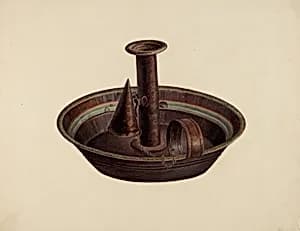 Candle Holder by Mildred Ford