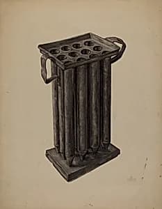 Candle Mold by William Schmidt