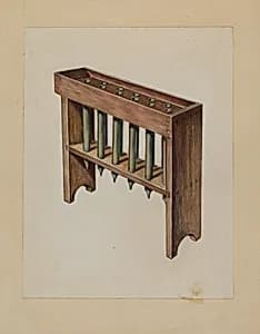 Candle Mold by Hugh Clarke