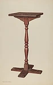 Candle Stand by M. Rosenshield-von-Paulin