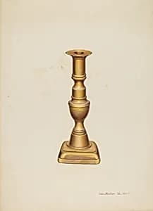 Candlestick by Leslie Macklem