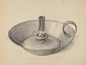 Candlestick by Janet Riza