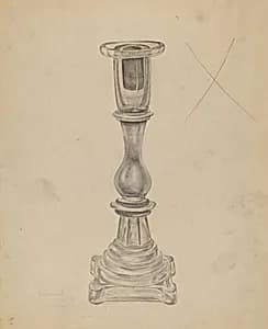 Candlestick by Gertrude Lemberg