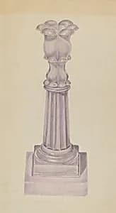 Candlestick by American 20th Century