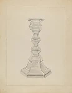 Candlestick by Gertrude Lemberg