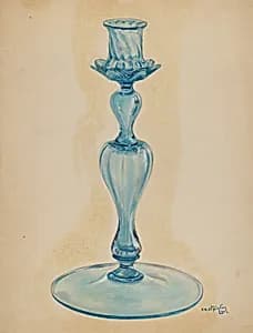 Candlestick by Ralph Atkinson