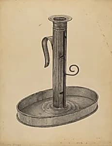 Candlestick by Bernard Krieger