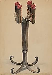 Candlestick by Cecily Edwards
