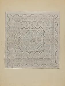 Candlewick Coverlet (Woven) by Jules Lefevere