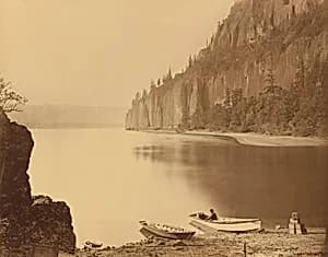 Cape Horn, Columbia River by Carleton E. Watkins