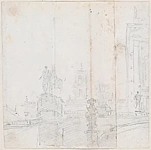 Capitoline Hill by Hubert Robert