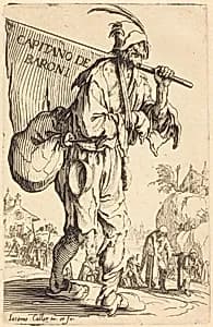 Captain of the Barons by Jacques Callot