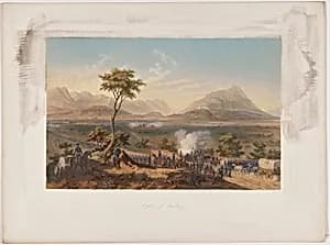 Capture of Monterey by Adolphe-Jean-Baptiste Bayot, after Carl Nebel