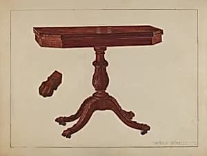 Card Table by Francis Borelli
