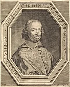 Cardinal Mazarin by Jean Morin after Philippe de Champaigne
